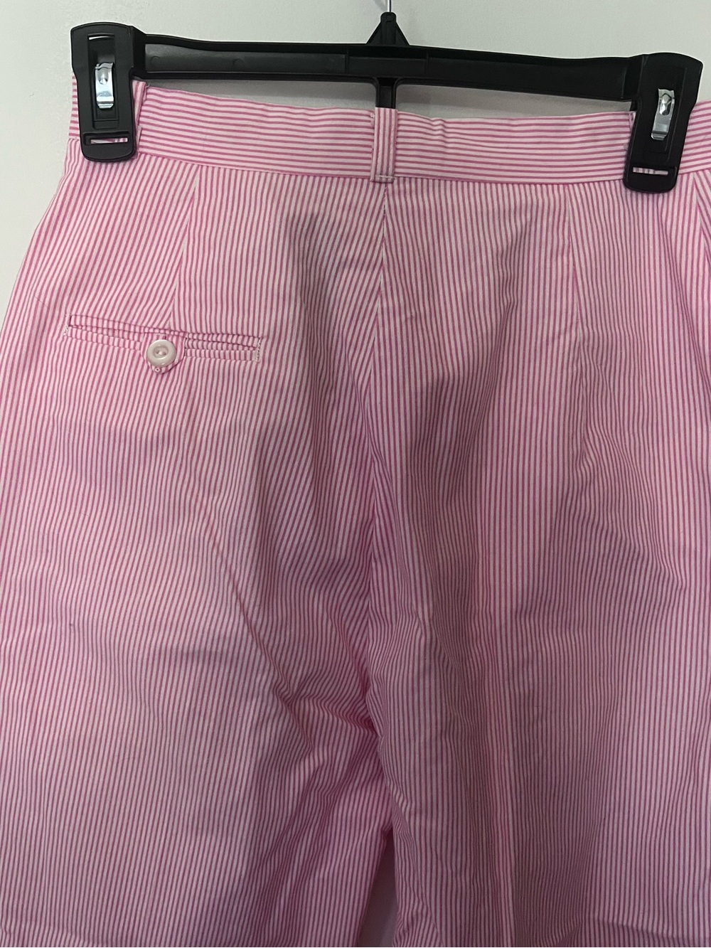 Silver Unicorn Sears vintage Pink Striped Pants 80s 5/6 - Picture 3 of 4